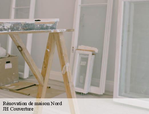 Rénovation de maison 59 Nord  JH Couverture