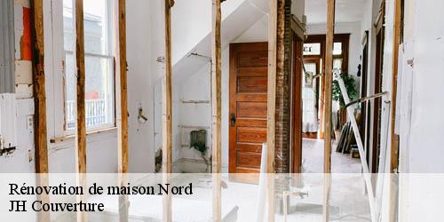 Rénovation de maison 59 Nord  JH Couverture