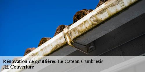 Rénovation de gouttières  le-cateau-cambresis-59360 JH Couverture