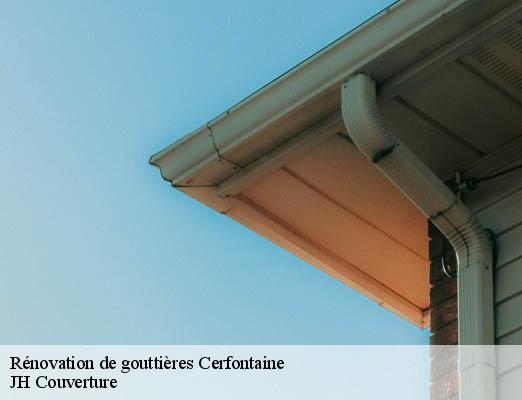 Rénovation de gouttières cerfontaine-59680 JH Couverture