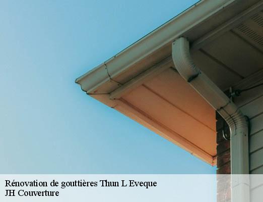 Rénovation de gouttières thun-l-eveque-59141 JH Couverture