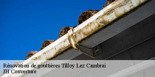 Rénovation de gouttières tilloy-lez-cambrai-59554 JH Couverture