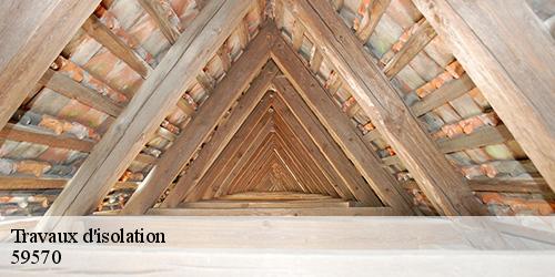 Travaux d'isolation  bermeries-59570 Entreprise HKF