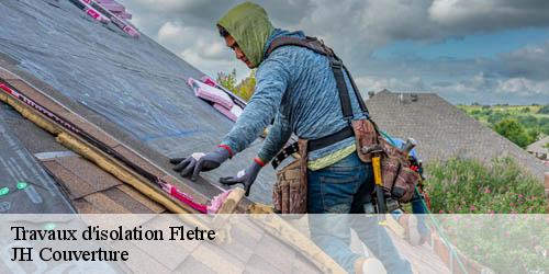Travaux d'isolation fletre-59270 JH Couverture