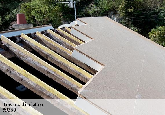 Travaux d'isolation  montay-59360 Entreprise HKF