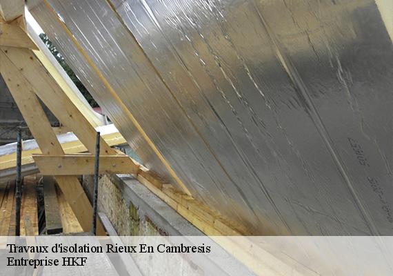 Travaux d'isolation  rieux-en-cambresis-59277 Entreprise HKF