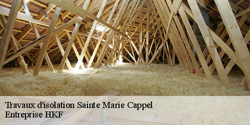 Travaux d'isolation  sainte-marie-cappel-59670 Entreprise HKF