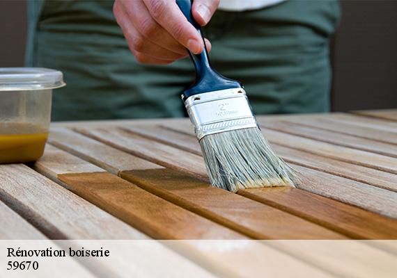 Rénovation boiserie  oudezeele-59670 Entreprise HKF