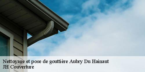 Nettoyage et pose de gouttière aubry-du-hainaut-59494 JH Couverture
