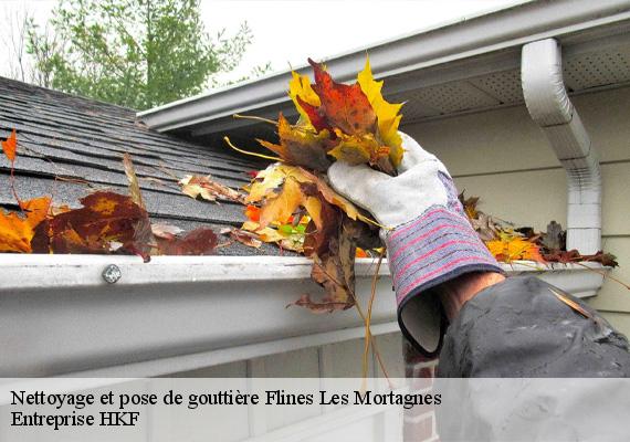 Nettoyage et pose de gouttière  flines-les-mortagnes-59158 Entreprise HKF