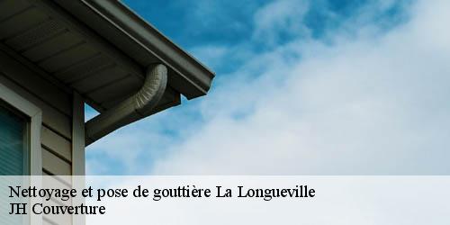 Nettoyage et pose de gouttière la-longueville-59570 JH Couverture