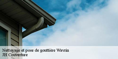 Nettoyage et pose de gouttière wavrin-59136 JH Couverture
