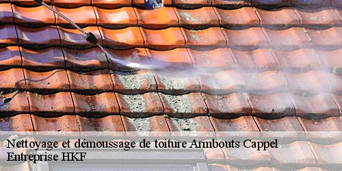 Nettoyage et démoussage de toiture  armbouts-cappel-59380 Entreprise HKF