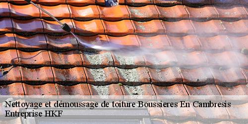Nettoyage et démoussage de toiture  boussieres-en-cambresis-59217 Entreprise HKF