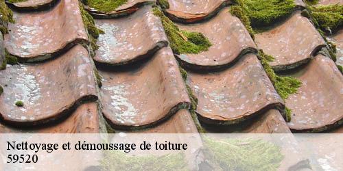 Nettoyage et démoussage de toiture marquette-lez-lille-59520 JH Couverture
