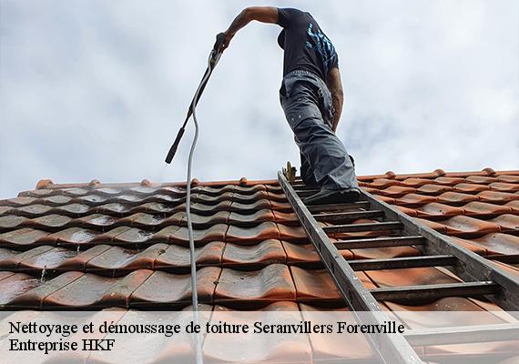 Nettoyage et démoussage de toiture  seranvillers-forenville-59400 Entreprise HKF