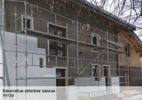 Rénovation exterieur maison  raucourt-au-bois-59530 Entreprise HKF