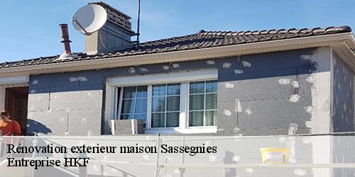 Rénovation exterieur maison  sassegnies-59145 Entreprise HKF