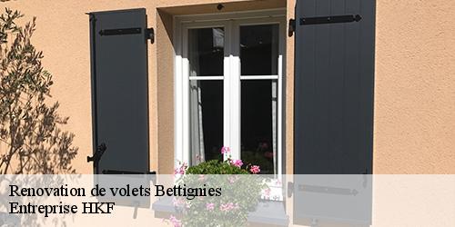 Renovation de volets  bettignies-59600 Entreprise HKF