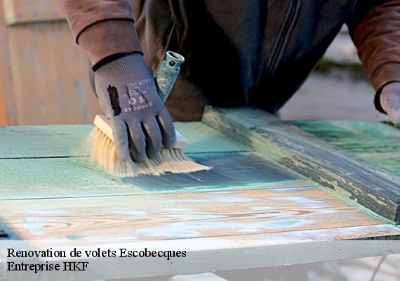 Renovation de volets  escobecques-59320 Entreprise HKF