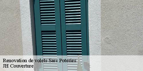 Renovation de volets sars-poteries-59216 JH Couverture