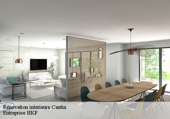 Rénovation interieure  cantin-59169 Entreprise HKF