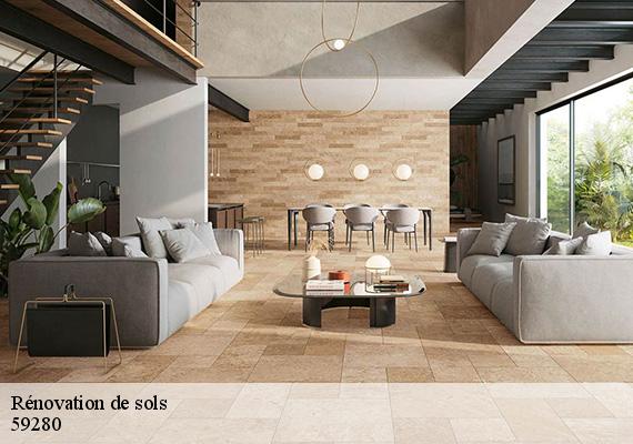 Rénovation de sols  le-bizet-59280 Entreprise HKF