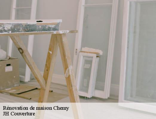 Rénovation de maison chemy-59147 JH Couverture