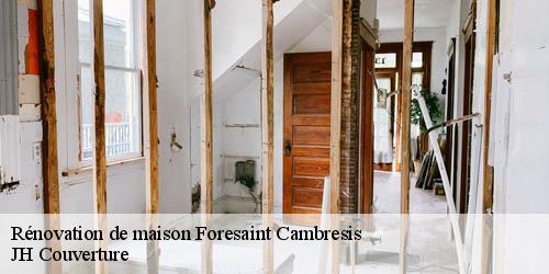 Rénovation de maison foresaint-cambresis-59222 JH Couverture
