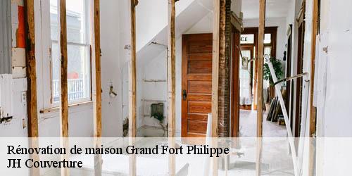 Rénovation de maison grand-fort-philippe-59153 JH Couverture