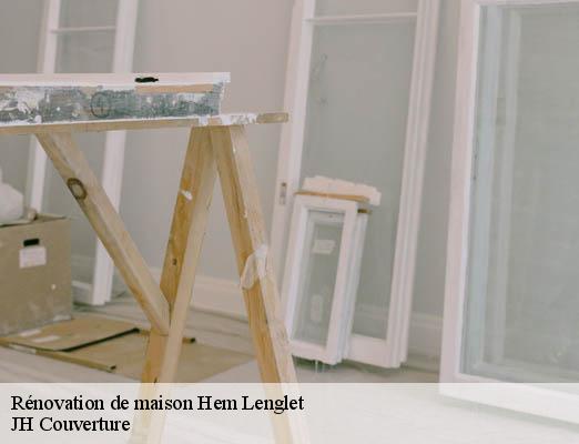 Rénovation de maison hem-lenglet-59247 JH Couverture