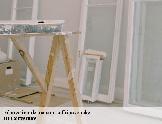 Rénovation de maison leffrinckoucke-59495 JH Couverture