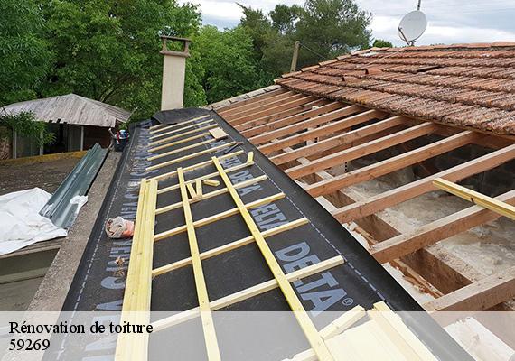 Rénovation de toiture artres-59269 Entreprise HKF