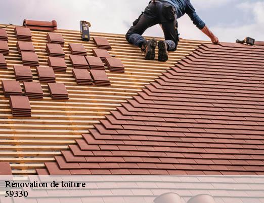 Rénovation de toiture beaufort-59330 JH Couverture