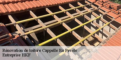 Rénovation de toiture cappelle-en-pevele-59242 Entreprise HKF