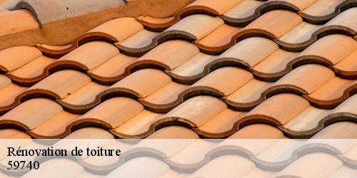 Rénovation de toiture choisies-59740 JH Couverture