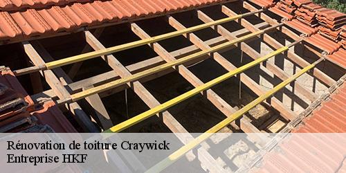 Rénovation de toiture  craywick-59279 Entreprise HKF