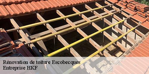 Rénovation de toiture  escobecques-59320 Entreprise HKF