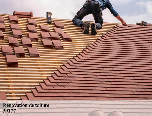 Rénovation de toiture  rainsars-59177 JH Couverture